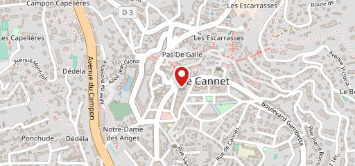 Le grenier du cannet sur la carte