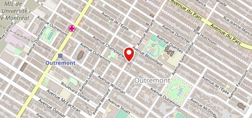 Les Enfants Terribles - Outremont sur la carte