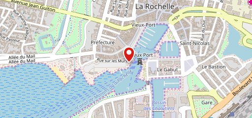 Restaurant Les Flots sur la carte