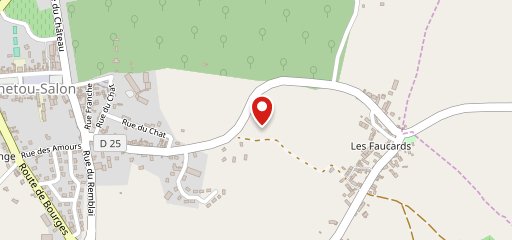 Les Fontaines du Zib sur la carte