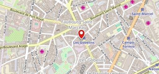 Les Frangins sur la carte