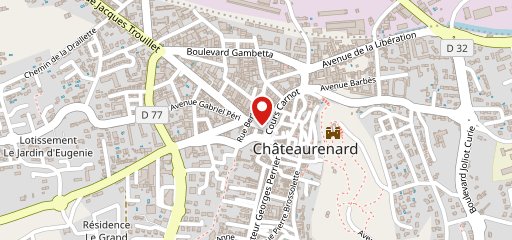 Les Glycines d'Antan - Restaurant à Châteaurenard sur la carte