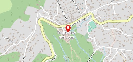 Les Gourmandises de Tourrettes.Tourrettes-sur-Loup sur la carte