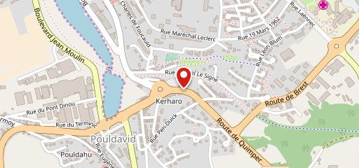 Les Halles de Kerharo sur la carte