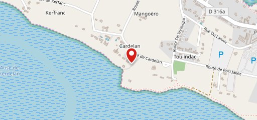 Les Huîtres de l'île de Gavrinis sur la carte