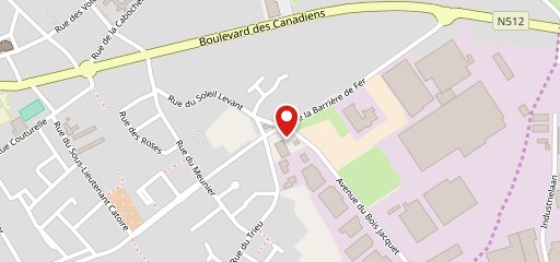 Les Jardins de Douce Amer, Restaurant sur la carte