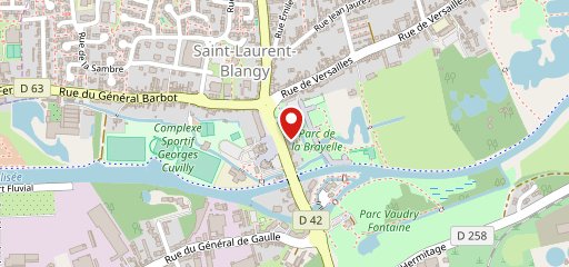 Les Jardins de Saint-Laurent sur la carte