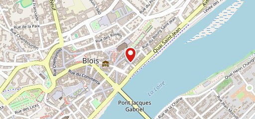 Restaurant Les Planches Blois sur la carte