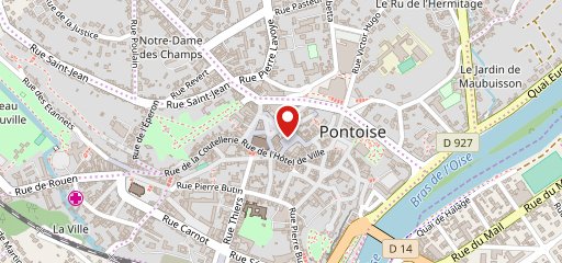 Les Planches de Pontoise sur la carte