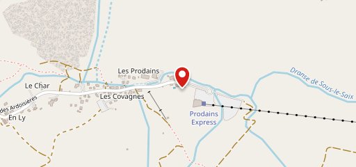 Restaurant Les Prodains sur la carte