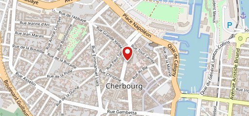 Les P'tits Potes - Cherbourg sur la carte