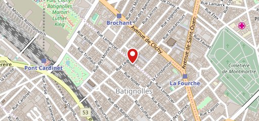 Les Puces Des Batignolles sur la carte