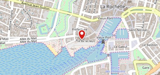 Les 4 Sergents La Rochelle sur la carte