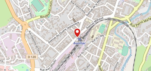 Les Relais d'Alsace - Taverne Karlsbrau - Aurillac sur la carte