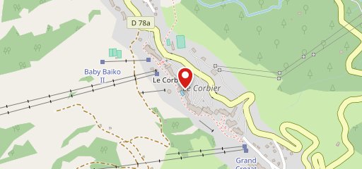 Les Roches Blanches Corbier Restaurant sur la carte