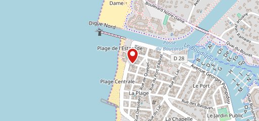 Les Sables d'Or sur la carte