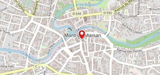 Les Saveurs de L'Orient Mont-de-Marsan sur la carte