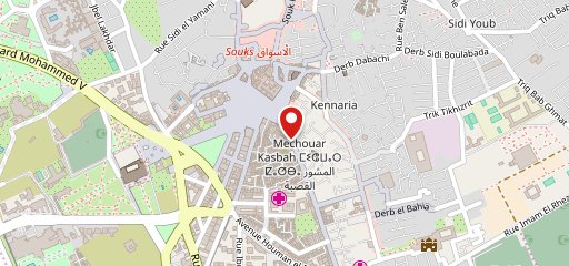 Les Terrasses de Jemaa El Fna sur la carte