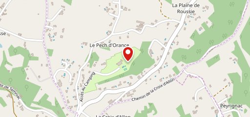 Camping Les Terrasses Du Perigord Sarlat sur la carte