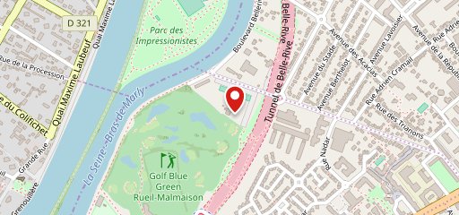 Les Terrasses du Relais ( le relais de la malmaison) sur la carte