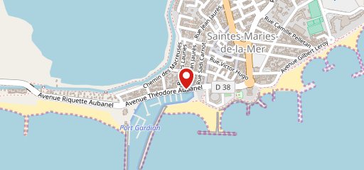 Les Vagues - Restaurant Saintes-Maries-de-la-Mer sur la carte