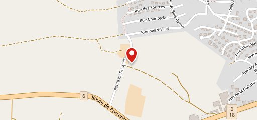 Auberge Les Viviers sulla mappa