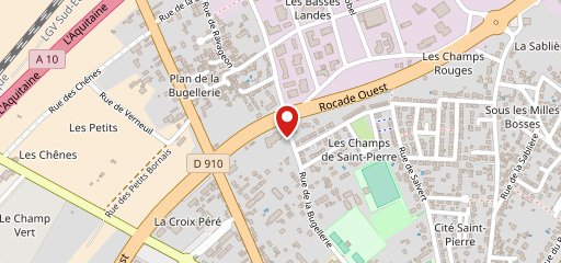 L'Escale Poitiers sur la carte