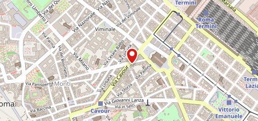 Ristorente Pizzeria L'esquilino Bar sulla mappa