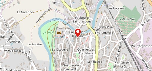 Bar L'Estaminet sur la carte