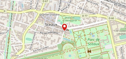 L'Etoile du Berger Sceaux sur la carte