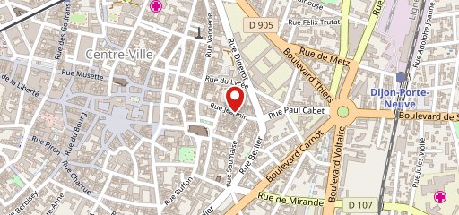 Restaurant Dijon L'évidence sur la carte