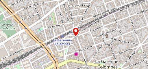 L'Excuse La Garenne-Colombes sur la carte