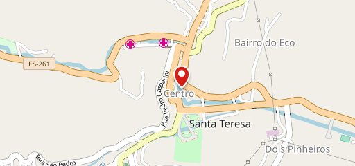 LF restaurante no mapa