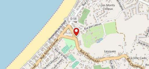 Libeccio sur la carte