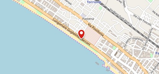 Lido Arcobalenò Salerno sulla mappa