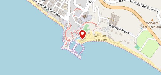 Lido Belvedere Sperlonga sulla mappa