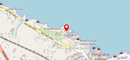 Lido Cala Paura sulla mappa