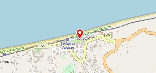 Lido Delfino • San Menaio sur la carte