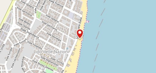 Lidò Beach Restaurant & Bar sulla mappa