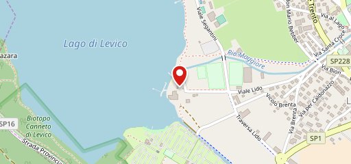 Lido di Levico Buena Onda sulla mappa