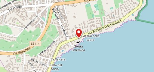 Lido Grotta Smeralda sulla mappa