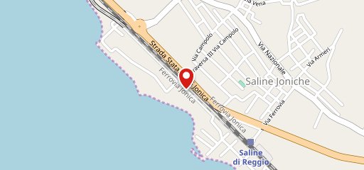 Lido Il Veliero Saline Joniche sulla mappa