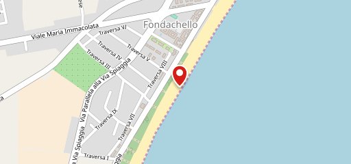 Lido IPANEMA - Etna Sea sulla mappa