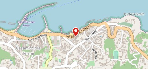 lido bar la scogliera sulla mappa