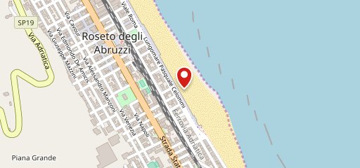 Lido Lo Smeraldo Roseto sulla mappa