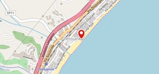 Lido Pizzeria Tortuga Beach sulla mappa