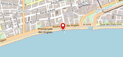 Lido Plage sur la carte