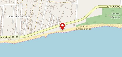 Posto9 Beach Club Campomarino sulla mappa