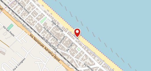 LIDO SIESTA TRATTORIA DI MARE sulla mappa