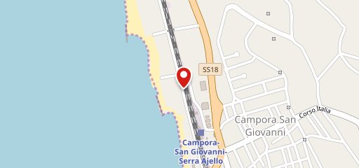 Lido Campora Beach Club sulla mappa